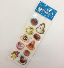 Bubble Sticker / puffy self-adhesive sticker