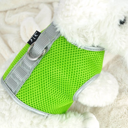 Green Airflow Mesh Harness with Velcro back