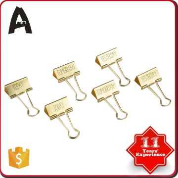 Latest style factory supply foldback paper clips