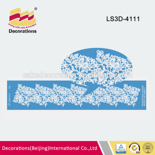 Silicone Lace mat for fondant ,fondant silicone icing lace mat