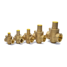 Brass Manual Pressure Reducing HVAC Valves: 1/2 Inch Piston Type for General Household Use
