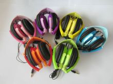 Green Pink Fashional Hi-end Headphones With Stereo Sound Quality 3.5 Mm