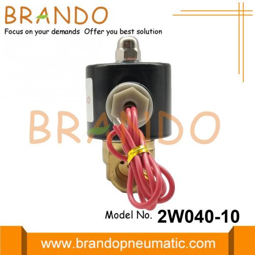 2W040-10 3/8 &#39;&#39; Su Solenoid Valfı 12V 120V 240V