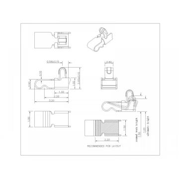 SF-032-X-X-07 Spring Finger L 3.2MM