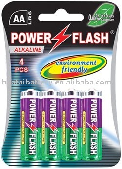 LR6 AA Size Alkaline battery