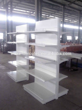 two sides supermarket gondola shelving / Grocery shelving/supermarket two sides rack