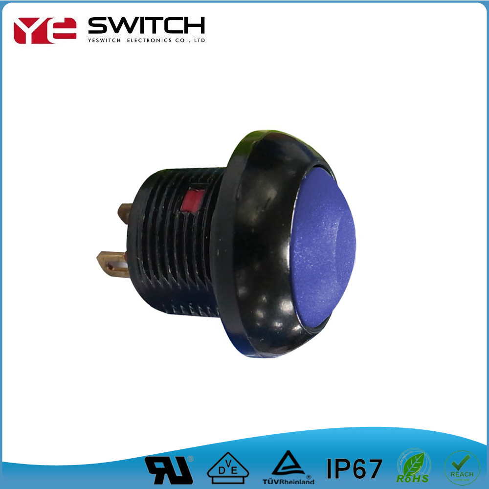 IP67/ IP68 PA 12mm switchsbutton