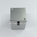 Machined Aluminum Parts with Clear Anodized Finish