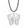 Butterfly Gemstone Pendant Necklace For Women Girls Beautiful Animal Crystal Necklaces Jewelry
