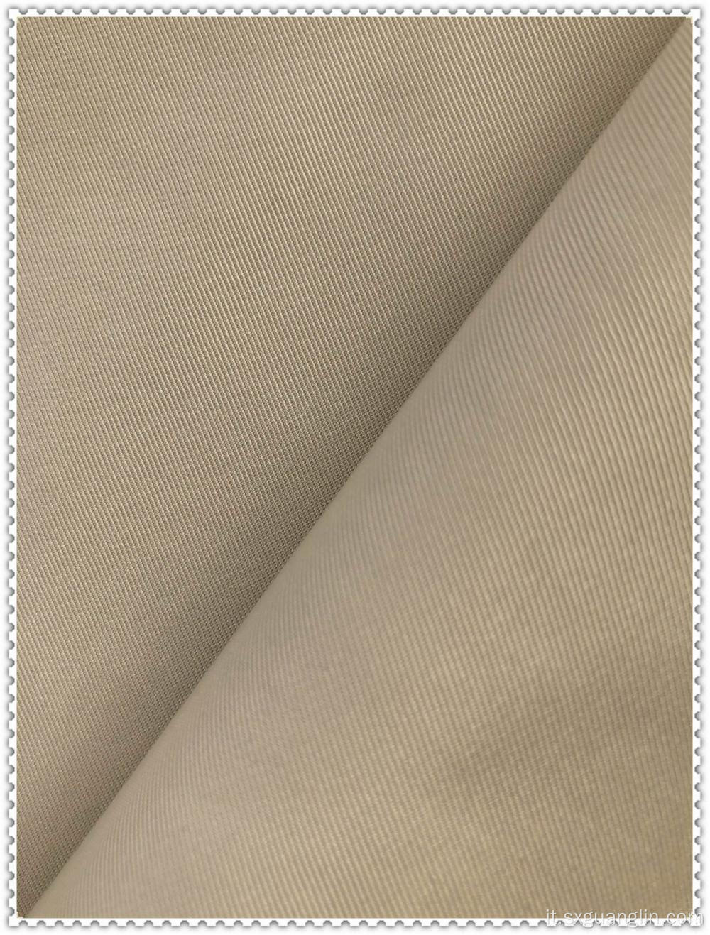 Tessuto in twill di cotone e nylon di nuovo design per indumenti