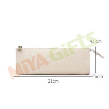 Custom Fabric Zippered Pen Case Pouch Organizer