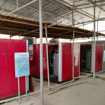 Máy nén khí trục vít lớn 110kw cho sơn phun