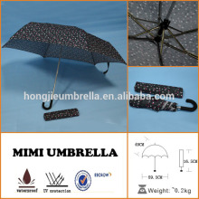 Factory Price Foldable cute Mini Umbrella in a case geometric umbrella