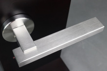 Stainless Steel Rectangular Solid Door Lever Handle