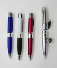 Pen with USB link from phone to computer or power charger