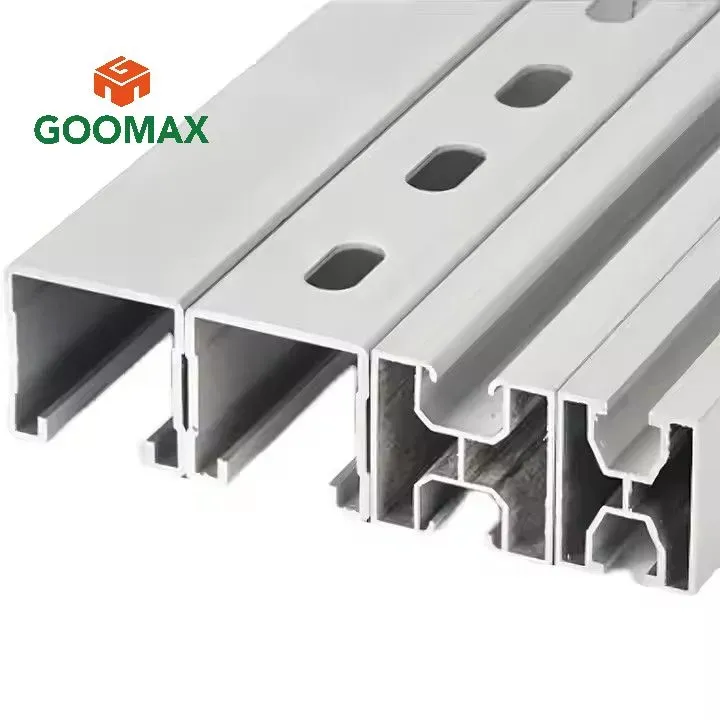 UV-Resistant Anodized Solar Panel Rail 6063-T5