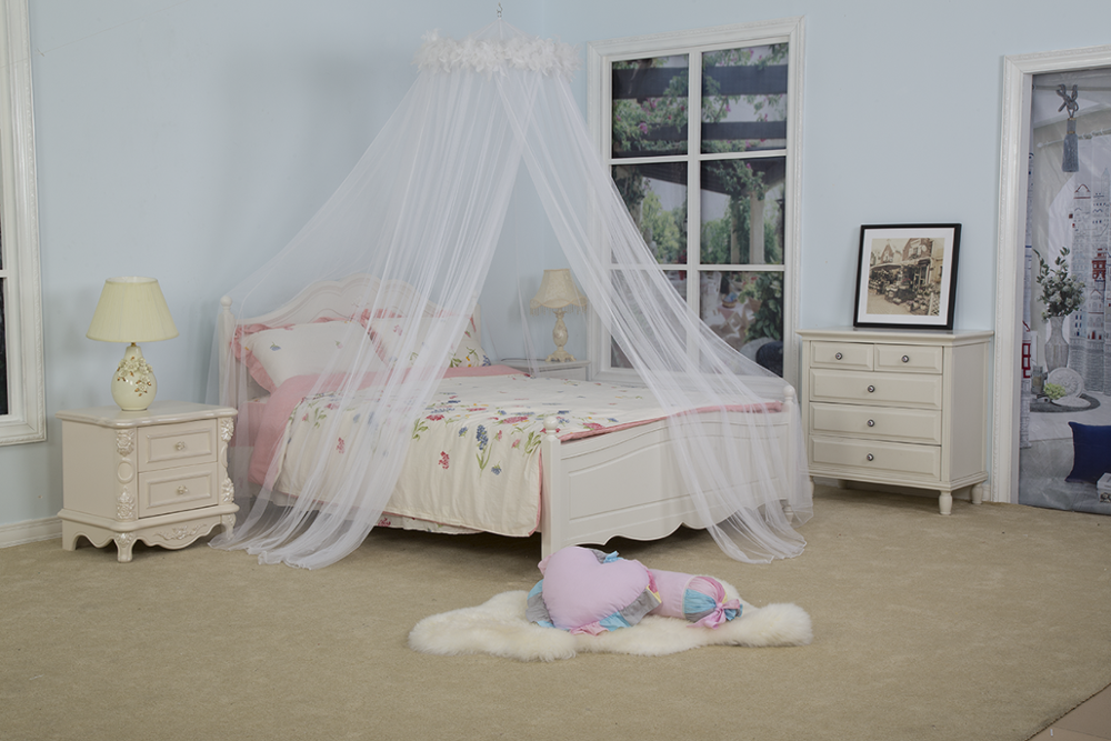 Polyester Kids Bed Mosquito Nets Pattern Canopy Net