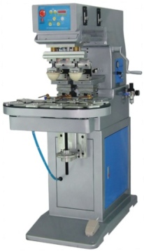 Two Color Pad Printer with Conveyer