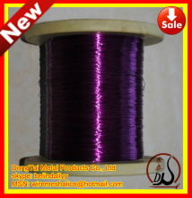florist colored craft wire on spool (manufacture)