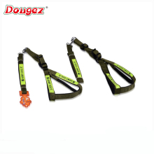 Hot Selling lighted adjustable large army dog leash, dog leash