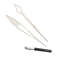 Hair Extension Micro Ring Tools Pulling Needle Loop Threader For Nano Micro Beads Rings