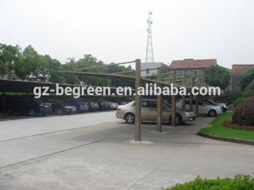 Public project construction polycarbonate solid carport, bus shelter