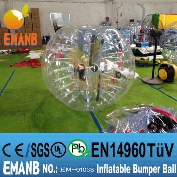 70 USD inflatable plastic balls, inflatable ball suit, inflatable ball costume