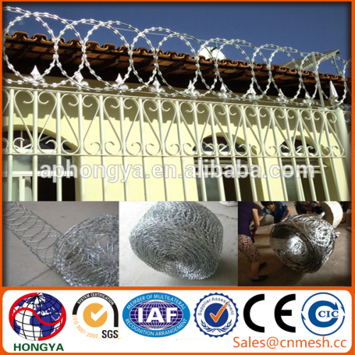 Razor Coil Fencing/flat razor wire