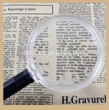Fashion Desgin Acrylic Reading Magnifiers Lens For Elderly