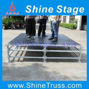 concert scaffolding stage portable steel catwalk stage