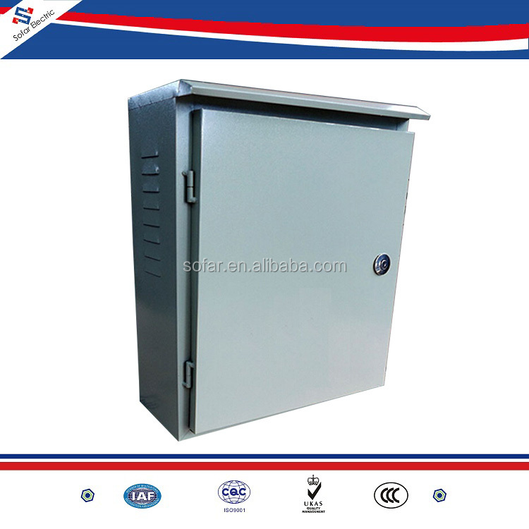 Wenzhou Factory Price Single Phase Metal Electric Meter Box