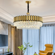 Rustic Gold Luxury LED Chandeliers for Living Rooms