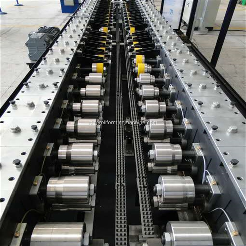 Lemari Pendingin U Profil Dinding Luar Mesin Roll Forming