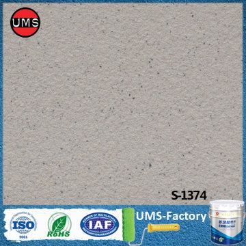 Natural stone paint feature for wall