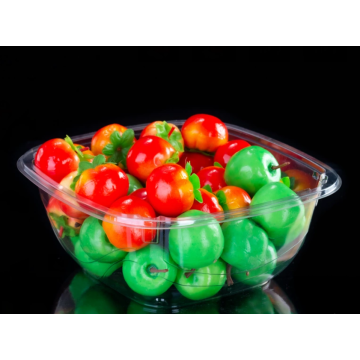 Boîte de fruits en PET pour l&#39;industrie des légumes et des fruits