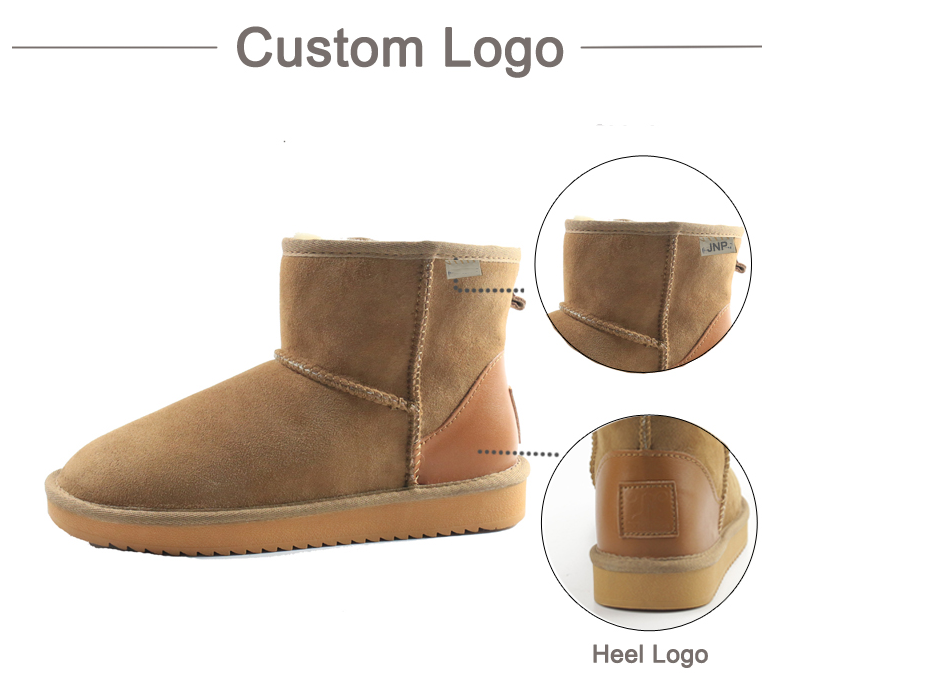 Customized Leather Snow Boots Customized Leather Snow Boots