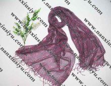soft touch 100%silk shawl scarf (LA-0917051)