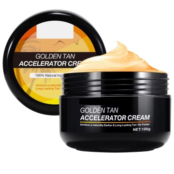 Fast Bronzing Tanning Accelerator Shine Brown Tanning Cream - Private Label