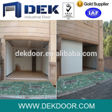 Manual & electrical round-the-corner door