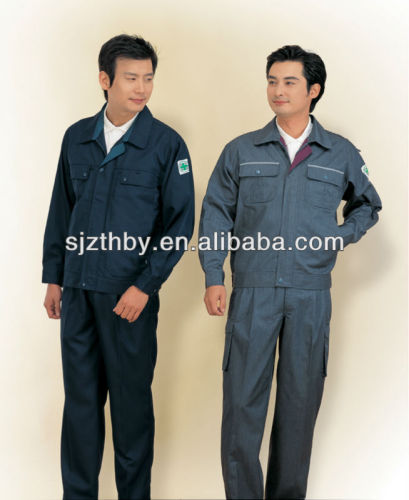 china supplier custom T/c 65/35 20*16 120*60 hi vis workwear