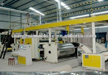 five layers high speed corrugated cardboard production line/packing line