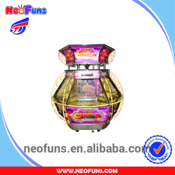 2016 High Quality Arcade Electronic Cheap Future World Coin Pusher Game Machine For Kids and Adults