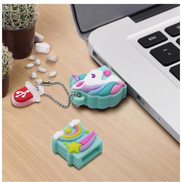 Unidade flash USB Unicorn Cartoon