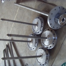 CZ50-200 Gr2 Titanium Pump parts shaft/axis with flange