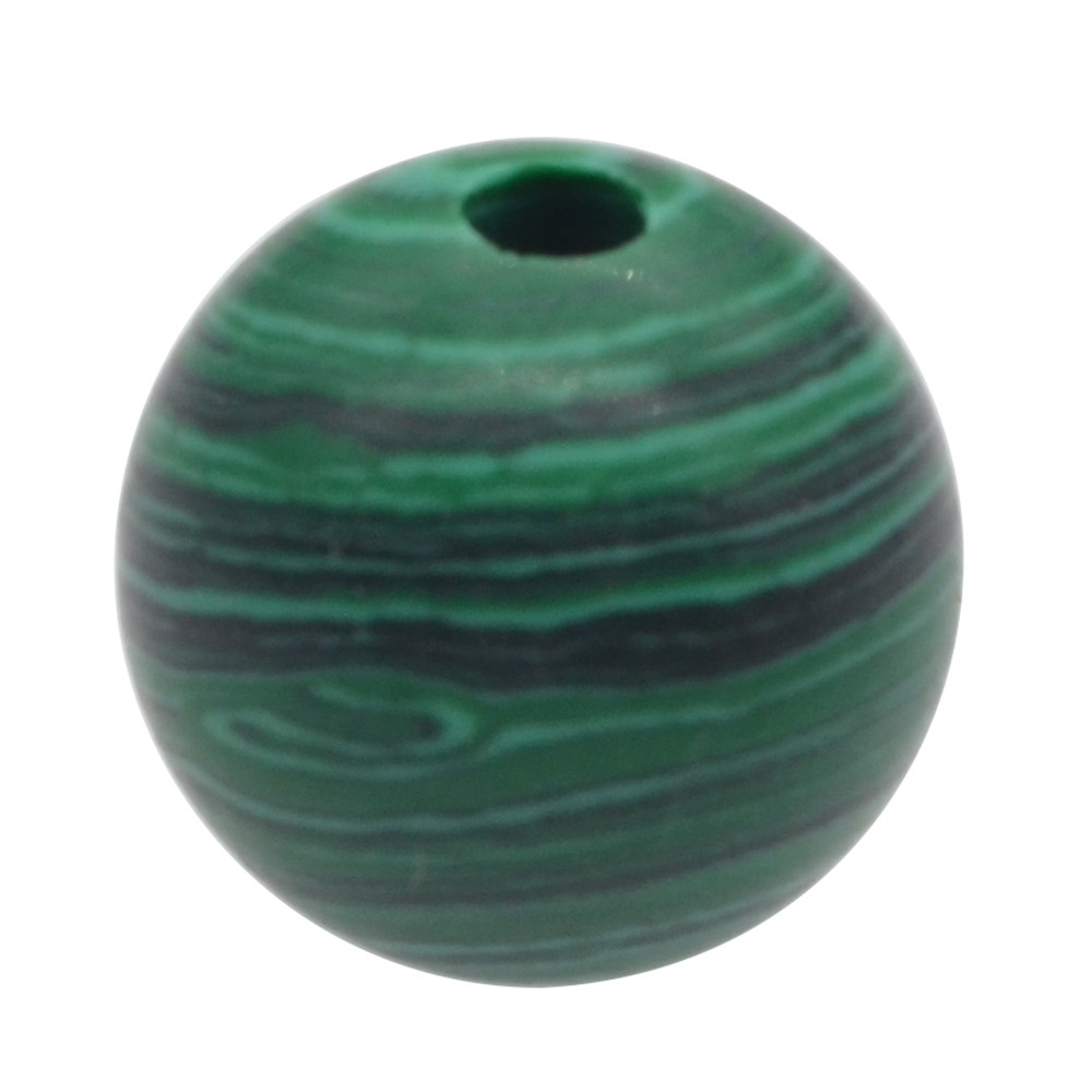 Boules de chakra malachite 16 mm pour la décoration de la maison de méditation