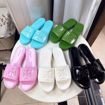 Summer Beach Flip-Flops: PVC Sandals for Women and Ladies