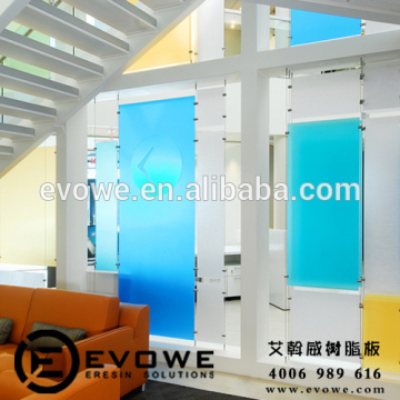 imported fire-resistance decorative innovative clear acrylic panels