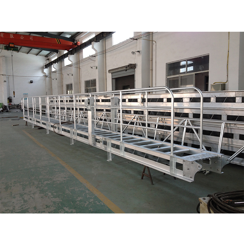 12M length Solas approved customized aluminum wharf gangway