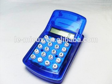 Factory Wholesale Blue Color Calculator Magnet Clip Calculator