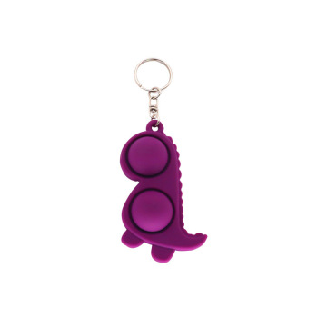 Custom Silicone Fidget Leksaker Keychain